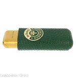 Montecristo Open Leather Pocket Cigar Case for Two - Accessories Cigar - Leather, Metal