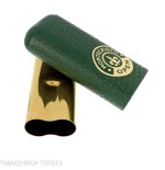 Montecristo Open Leather Pocket Cigar Case for Two - Accessories Cigar - Leather, Metal