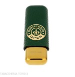 Montecristo Open Leather Pocket Cigar Case for Two - Accessories Cigar - Leather, Metal