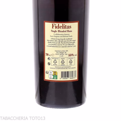 Foursquare Fidelitas Double Maturation Vol.55% Cl.70 - Distillati