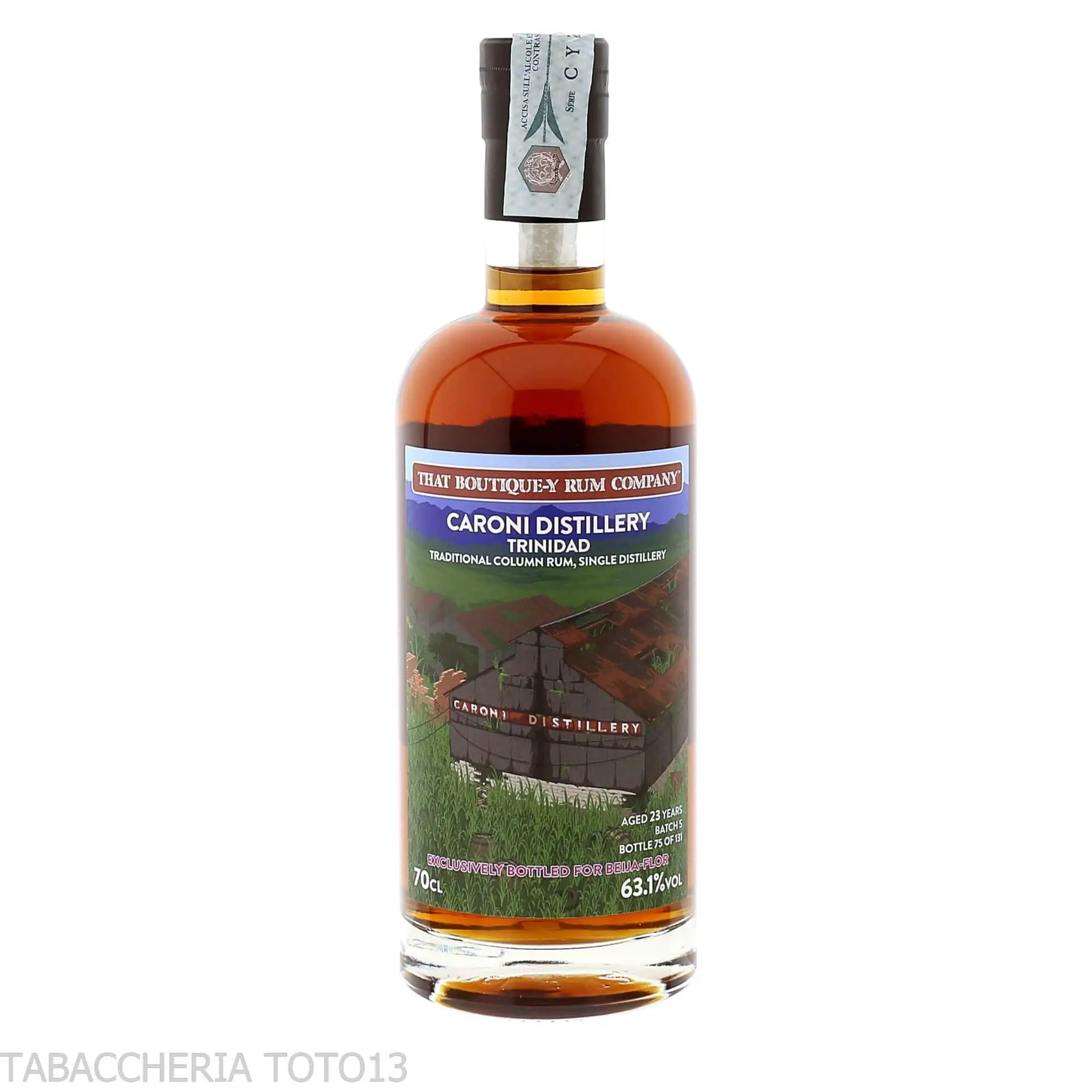 Caroni 23 y.o. That Boutique-Y Rum Company Vol.63,1% Cl.70 - Licores