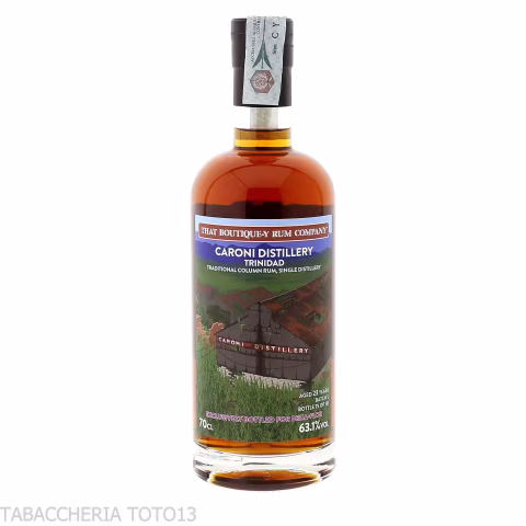 Caroni 23 y.o. That Boutique-Y Rum Company Vol.63,1% Cl.70-Reiner einzelner Rum