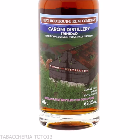 Caroni 23 y.o. That Boutique-Y Rum Company Vol.63,1% Cl.70-Reiner einzelner Rum
