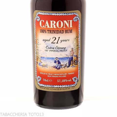 Caroni 21 Y.O. Trinidad 100 Proof Vol.57,18% Cl.70 - Distillati