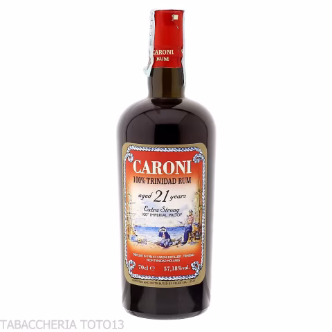 Caroni 21 Y.O. Trinidad 100 Proof Vol.57,18% Cl.70 - Distillati
