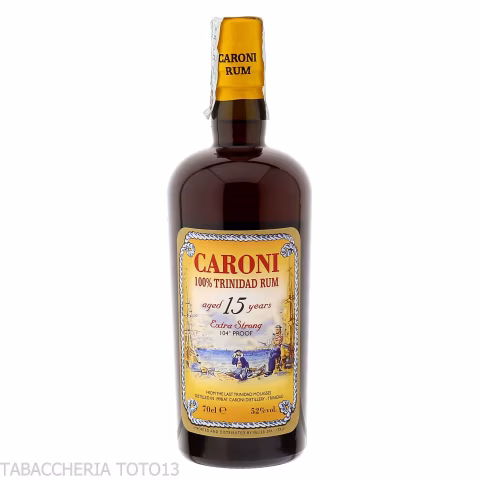 Caroni 15 Y.O. Trinidad Vol.52% Cl. 70 - Spiritueux - Mélasse