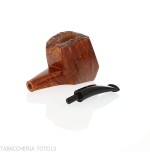 Baldo Baldi forma panel semicurva in radica brandy grado 3 - Pipe