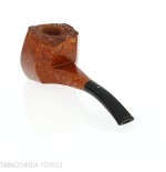 Baldo Baldi halbgebogenes, paneelförmiges Pfeife aus Brandy Briar der Klasse 3 - Tabakpfeifen