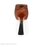 Baldo Baldi Pipe en forme de panneau semi-courbé en bruyère brandy grade 3 - Pipe Pour le Tabac - Racine naturelle