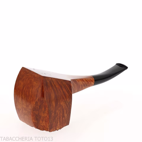 Baldo Baldi forma panel semicurva in radica brandy grado 3 - Pipe
