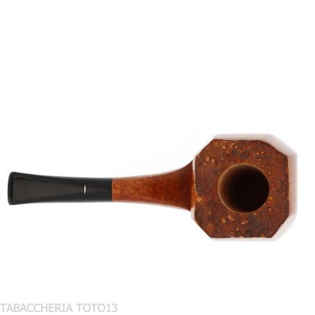 Baldo Baldi Pipe en forme de panneau semi-courbé en bruyère brandy grade 3 - Pipe Pour le Tabac - Racine naturelle