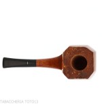 Baldo Baldi Pipe en forme de panneau semi-courbé en bruyère brandy grade 3 - Pipe Pour le Tabac - Racine naturelle