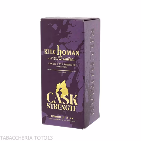 Kilchoman Sanaig Bourbon-Sherry Cask Strength Vol.57,8% Cl.70 - Distillati