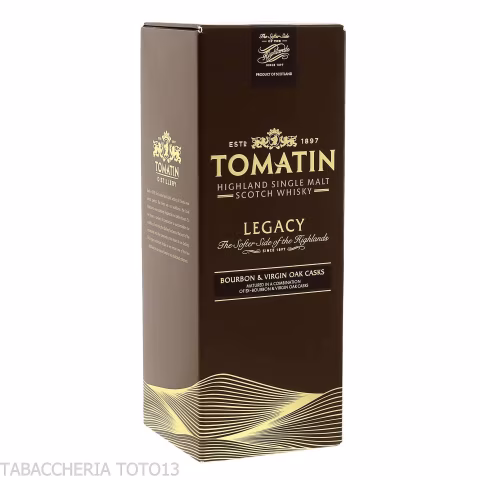 Tomatin Legacy Bourbon and virgin oak casks Vol.43% Cl.70-Whisky