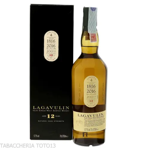 Lagavulin 12 yo 200 anniversary Vol.57,8% Cl.70 - Licores