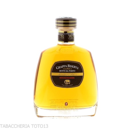 Sibona Grappa Riserva from Port Barrels, Single Barrel Vol.44% 70cl - Spirits - Marcs