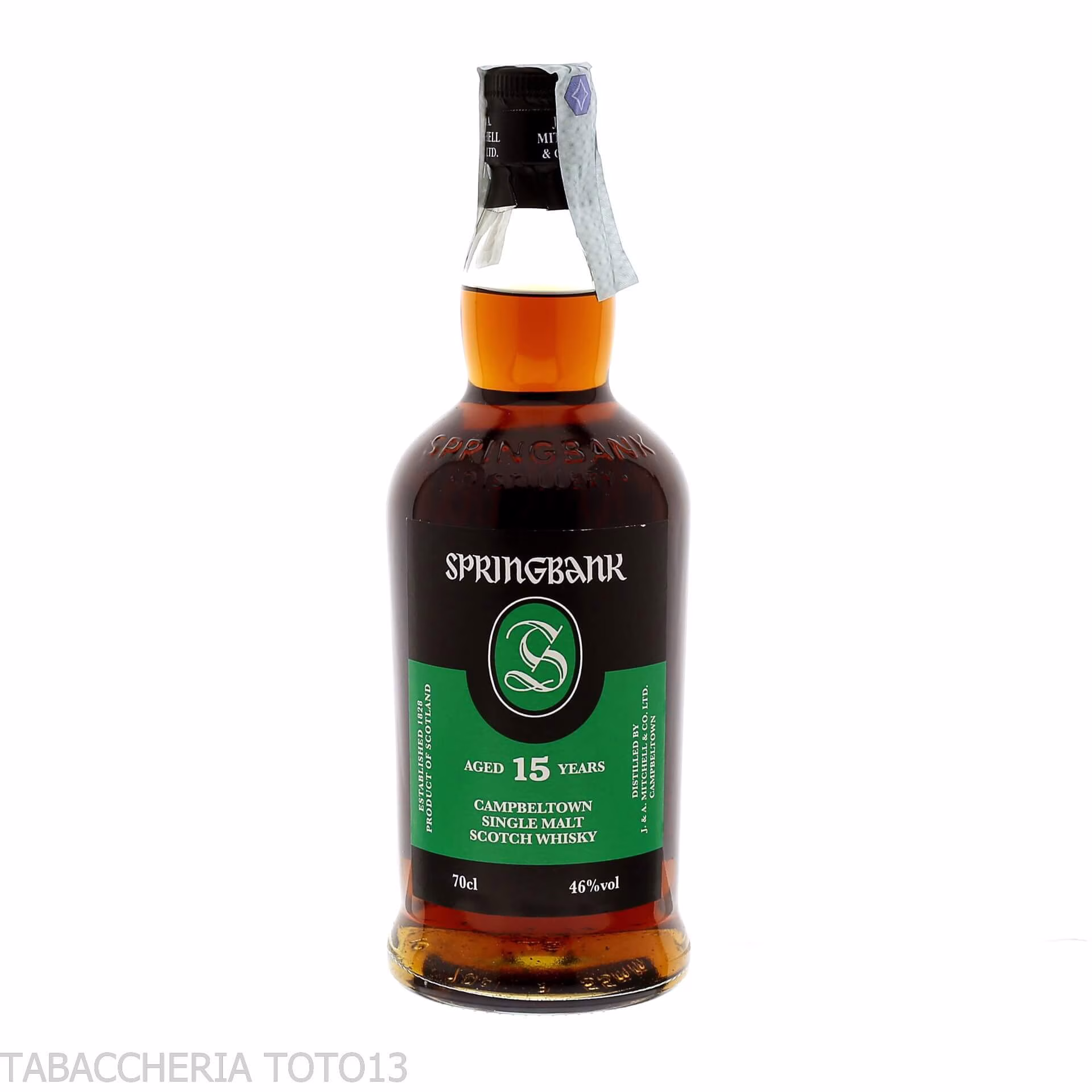 Springbank 15 Y.O. Single Malt Vol.46% Cl.70 - Licores