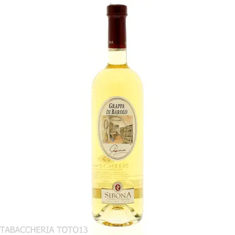 Sibona grappa di Barolo Vol.40% Cl.70 - Spirits - Marcs