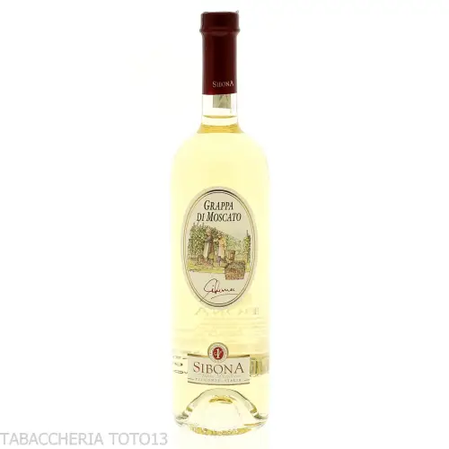Sibona grappa di Moscato Vol.40% Cl.70 - Distillati