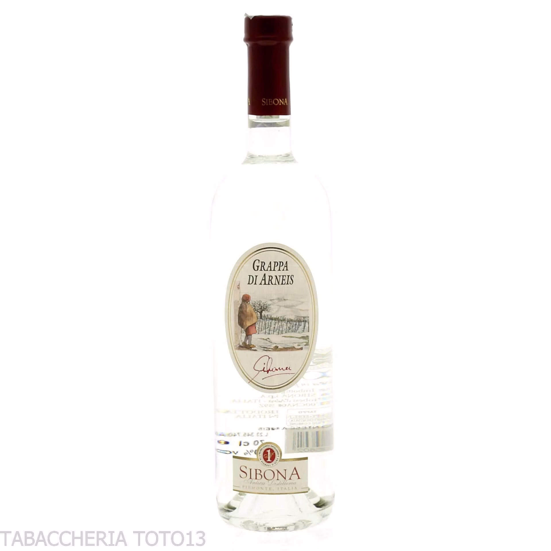 Sibona grappa di Arneis Vol.40% Cl.70 - Spiritueux - Marcs