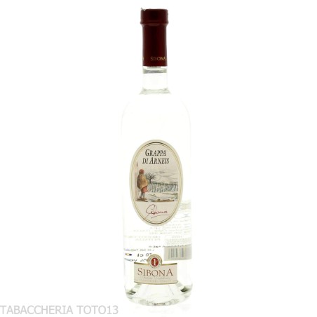 Sibona grappa di Arneis Vol.40% Cl.70 - Spiritueux - Marcs