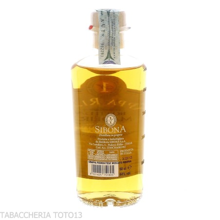 Sibona Moscato Riserva Grappa in Madeirafässern Vol.44% Cl.50 - Destilliert