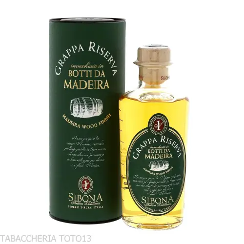 Sibona Moscato Riserva Grappa in Madeirafässern Vol.44% Cl.50 - Destilliert