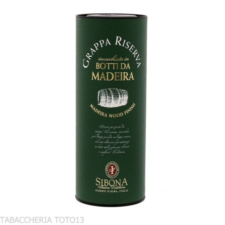 Grappa Sibona Moscato Riserva en Barricas de Madeira Vol.44% Cl.50 - Licores