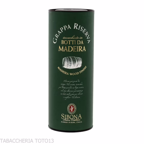 Sibona Moscato Riserva Grappa in Madeira Barrels Vol.44% Cl.50 - Spirits - Marcs