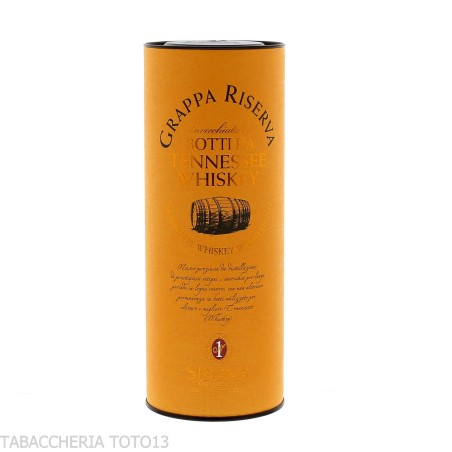 Sibona Grappa Piemontese Riserva from Tennessee Whiskey Barrels Vol.44% Cl.50 - Spirits - Marcs