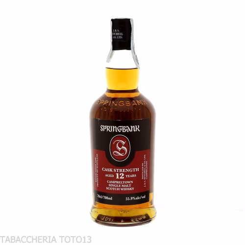 Springbank 12 Y.O. cask Strength Batch 27 Vol.55,9% Cl.70-Whisky