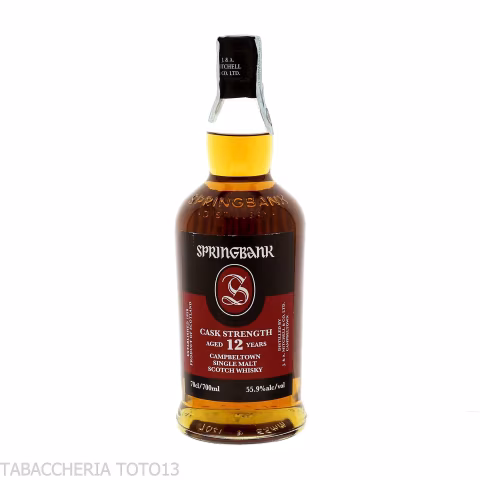 Springbank 12 Y.O. cask Strength Batch 27 Vol.55,9% Cl.70-Whisky