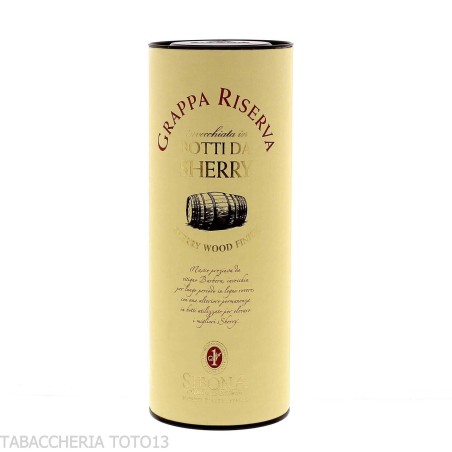 Sibona grappa di Barbera riserva botti da Sherry Vol.44% Cl.50 - Distillati