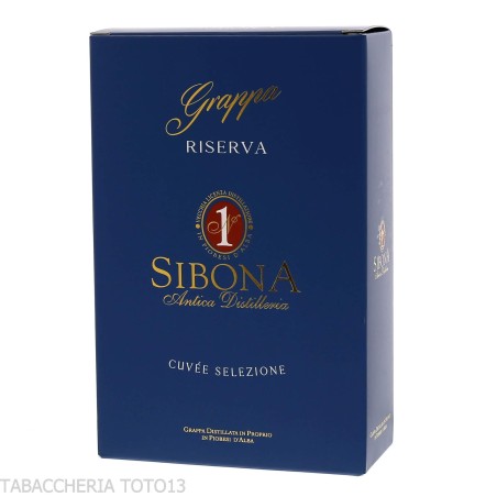 Grappa Sibona Riserva N° 1 Sélection Cuvée Vol.40% Cl.70 - Spiritueux - Marcs