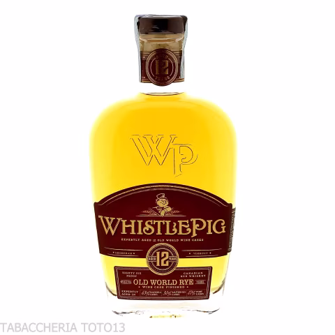 Whistlepig 12 yo Straight Rye whiskey Vol.43% Cl.70 - Spiritueux - Seigle