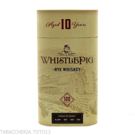 Whistlepig 10 yo Straight Rye whiskey  Vol.50% Cl.70-Bourbon