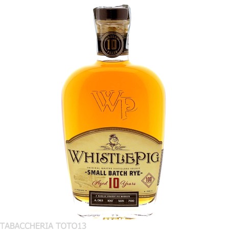 Whistlepig 10 yo Straight Rye whiskey  Vol.50% Cl.70-Bourbon
