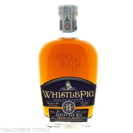 Whistlepig 15 yo Straight Rye whiskey  Vol.46% Cl.70-Bourbon