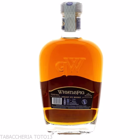 Whistlepig 15 yo Straight Rye whiskey  Vol.46% Cl.70-Bourbon