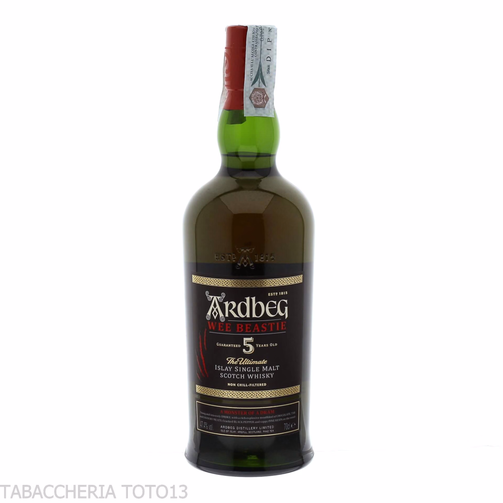Ardbeg 5 Years Old Wee Beastie Cl.70 Vol.47,4% - Spiritueux - Malt