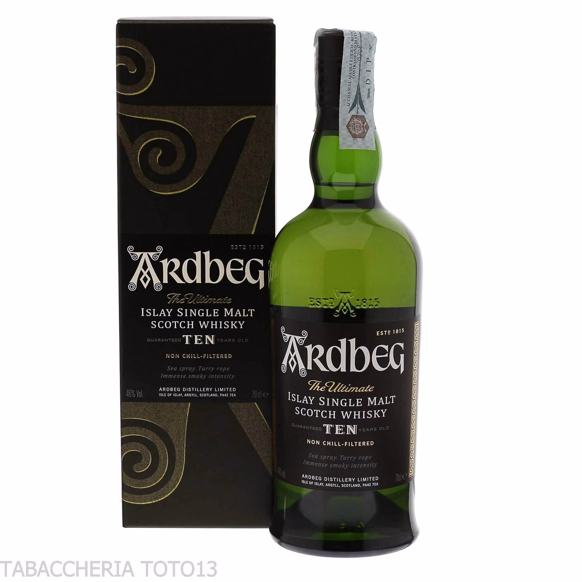 Ardbeg 10 Years Old Vol.46% Cl.70 - Distillati