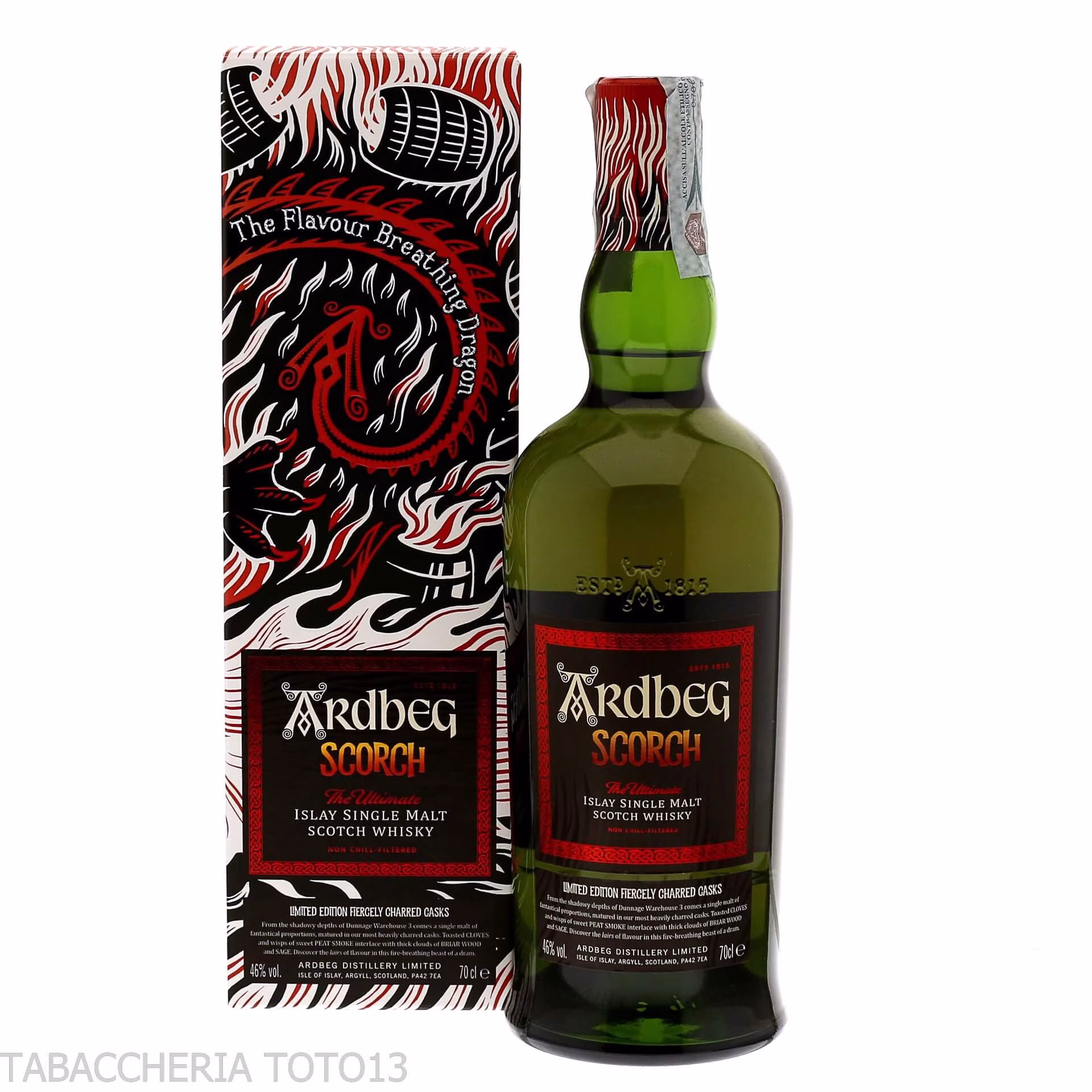 Ardbeg Scorch limited edition Vol.46% CL.70-Whisky