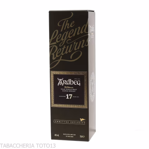 Ardbeg 17 Years Old Vol.40% Cl.70 - Spiritueux - Malt