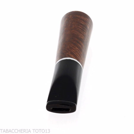 Embout en bruyère "Classic" pour cigare toscan avec filtre 9 mm - Accessoires pour cigares toscans - Racine naturelle