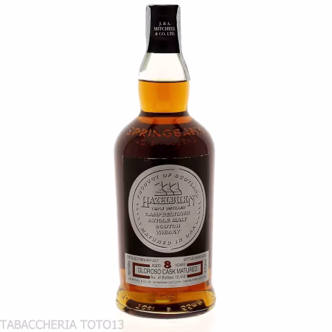 Hazelburn Oloroso Cask 8 Y.O. limited edition Vol.48,2% Cl.70 - Licores