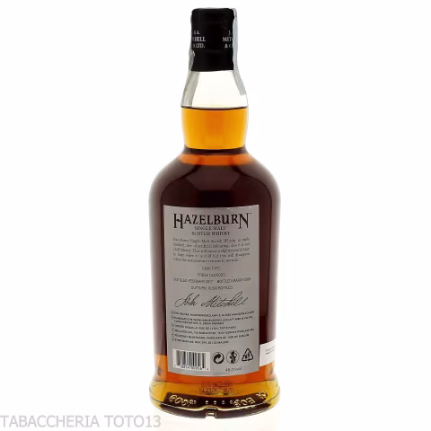 Hazelburn Oloroso Cask 8 Y.O. limited edition Vol.48,2% Cl.70 - Licores