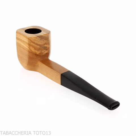 Pipa forma Panel Billiard in ulivo - Pipe