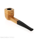 Pipa forma Panel Billiard in ulivo - Pipe