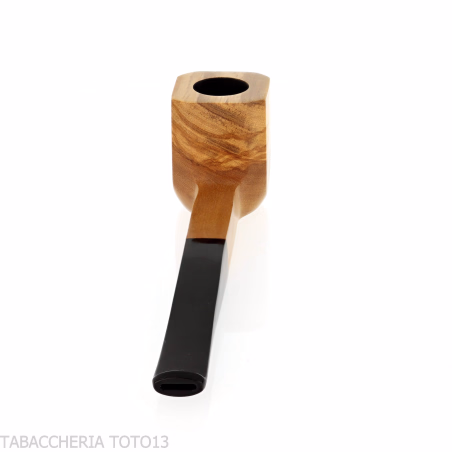 Tobacco pipe shape Panel Billiard in olive wood-Milano pipe
