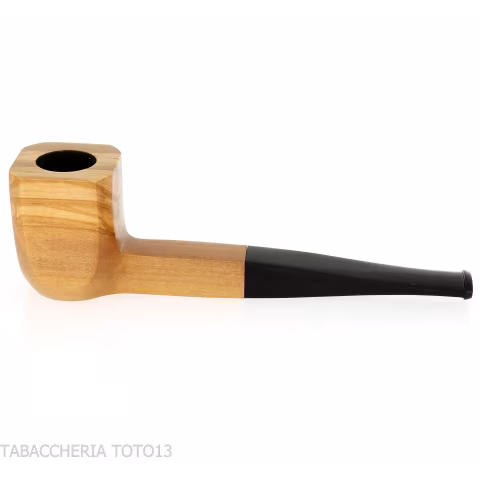 Pipa forma Panel Billiard in ulivo - Pipe